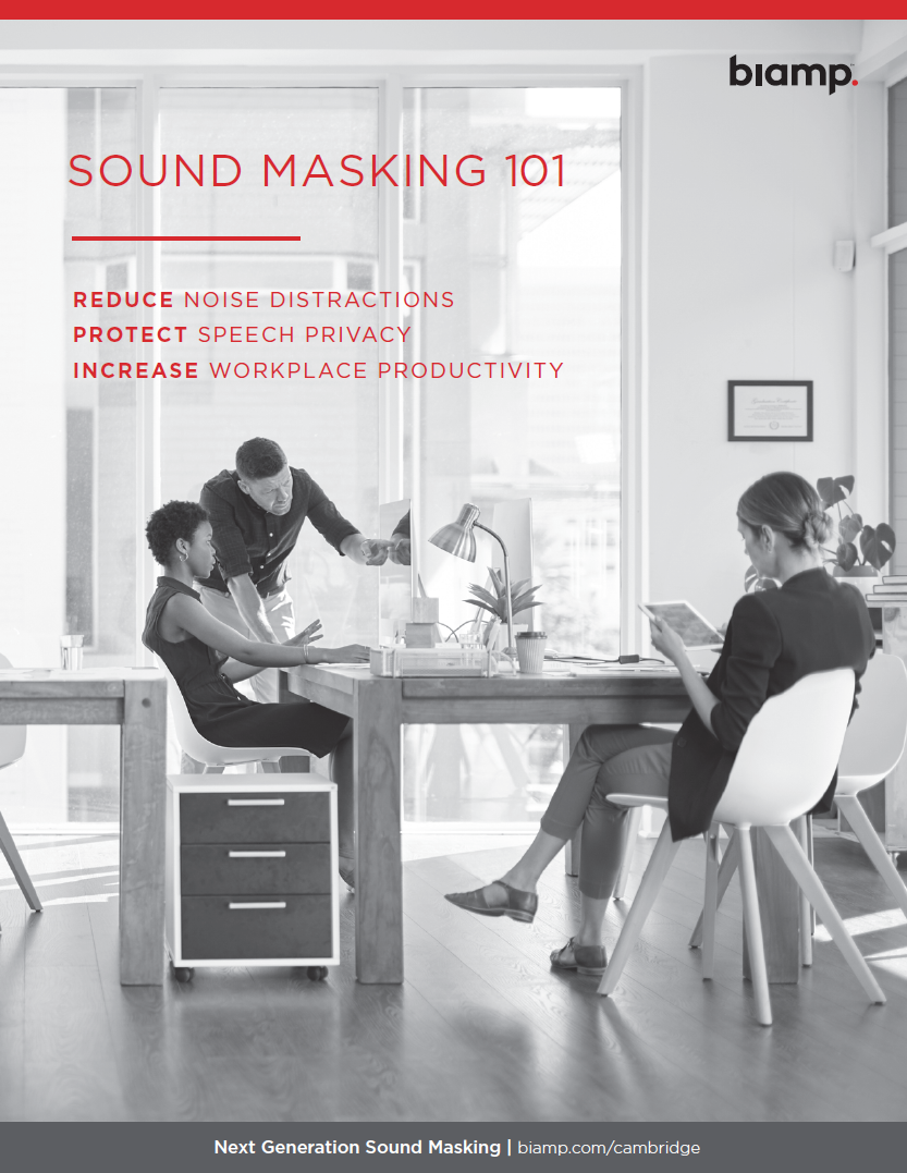 Sound Masking 101 Cover
